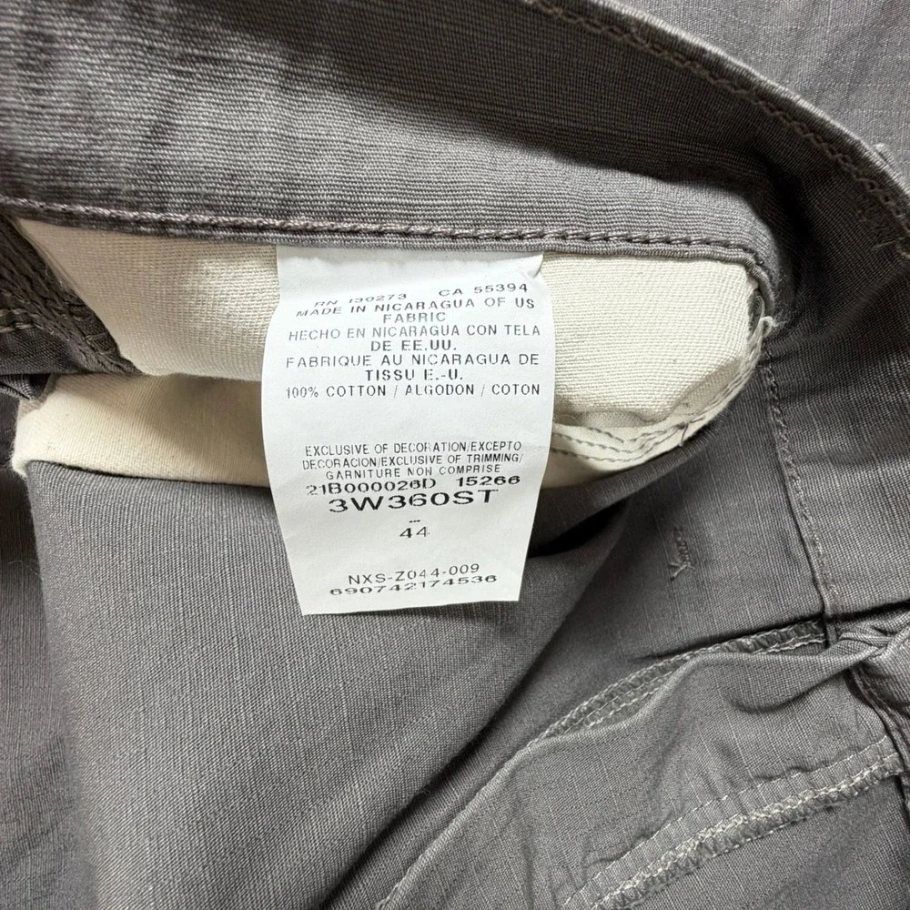 Wrangler Riggs Workwear Mens 44 Gray Ripstop Cargo Shorts Utility New